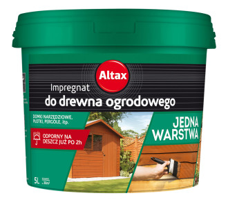 Impregnat do drewna ogrodowego - jedna warstwa